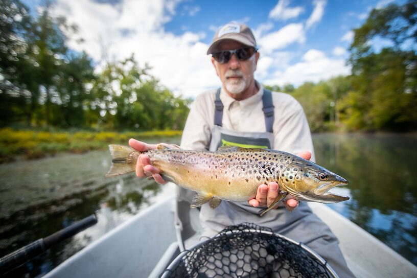 21" lake run brown.