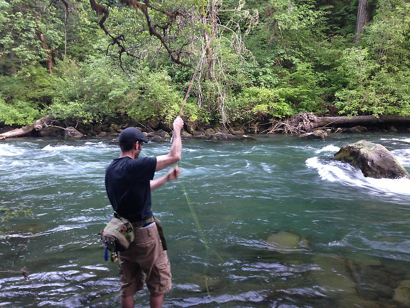 3wt Glass Rod - Great Fight!