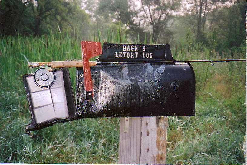 I don't know exactly where this was but there was a parking lot, with bronze plaques of Marinaro & Fox, on the side of the creek towards my tip top.