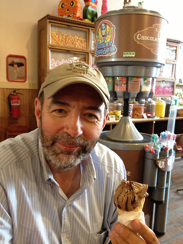 Grandpa...I found an ice cream spot in Bozeman...