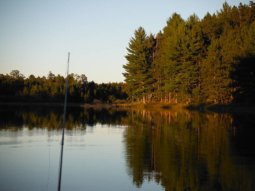 Sunset over the Pond...