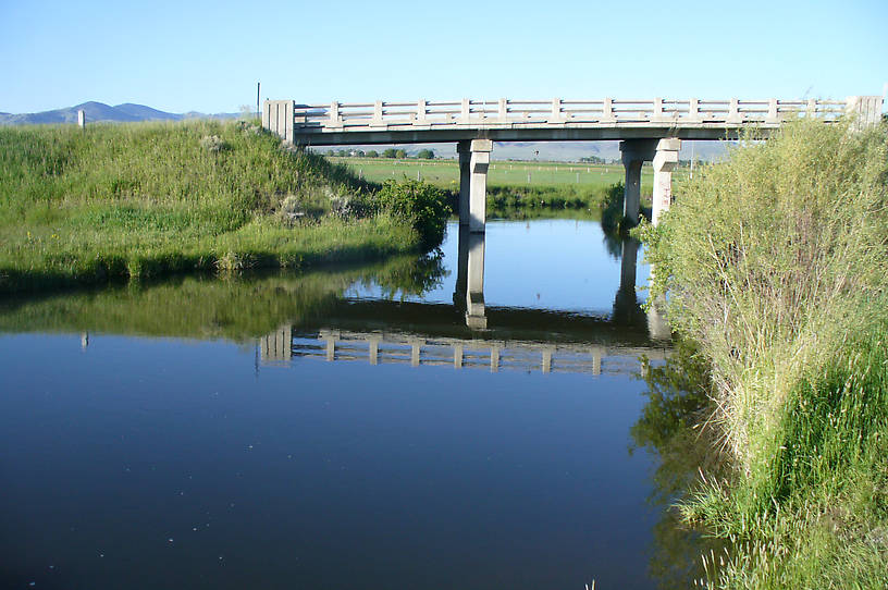 Another view of the same bridge stretch twenty-five years later