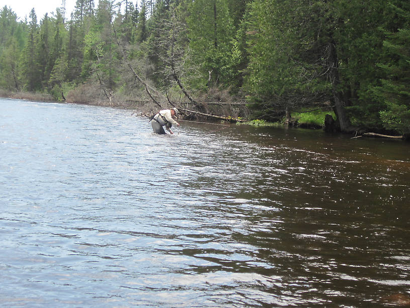 John on N Branch Au Sable