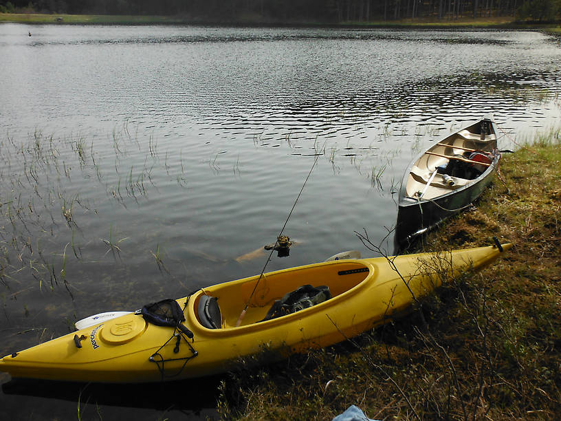 The assault craft taking a rest