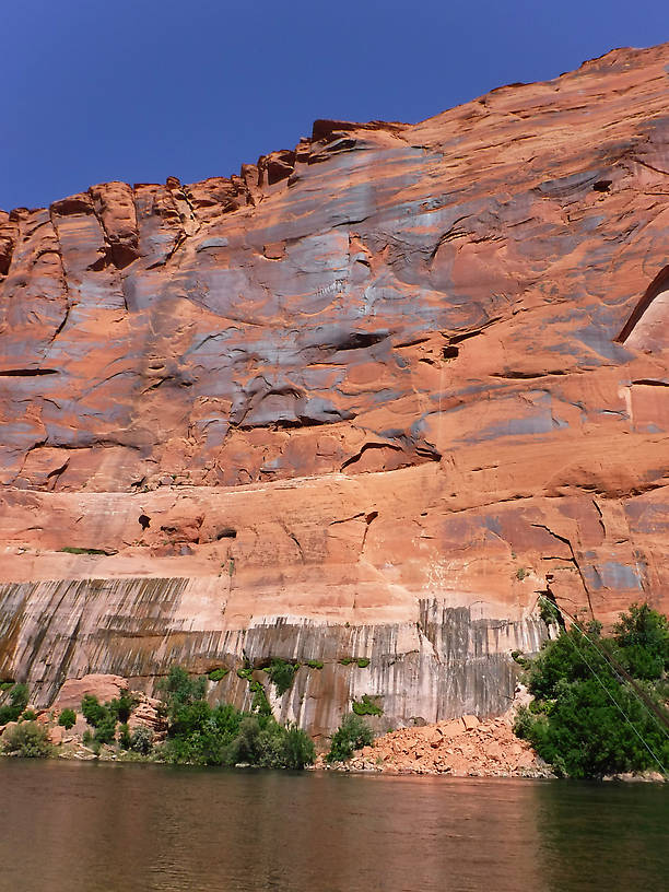 Lee's Ferry Canyon Cliffs.