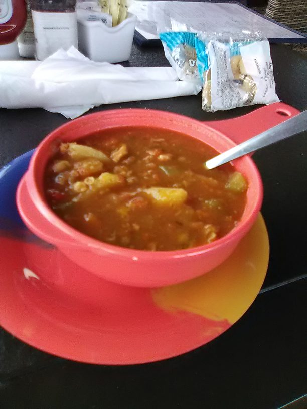 When in the Keys...conch chowder...