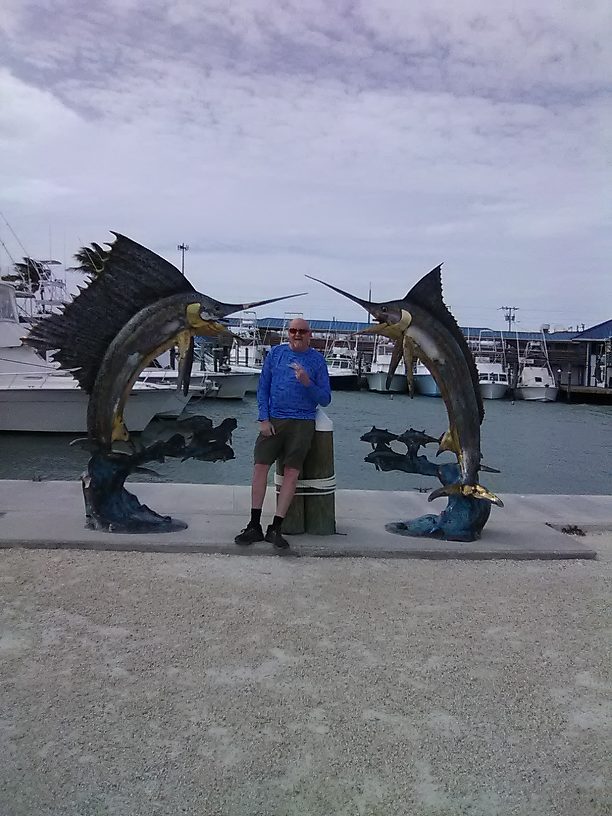 Ron with his two new best friends