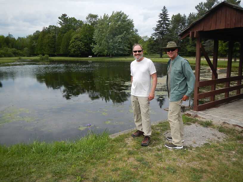 The boys at the Pond