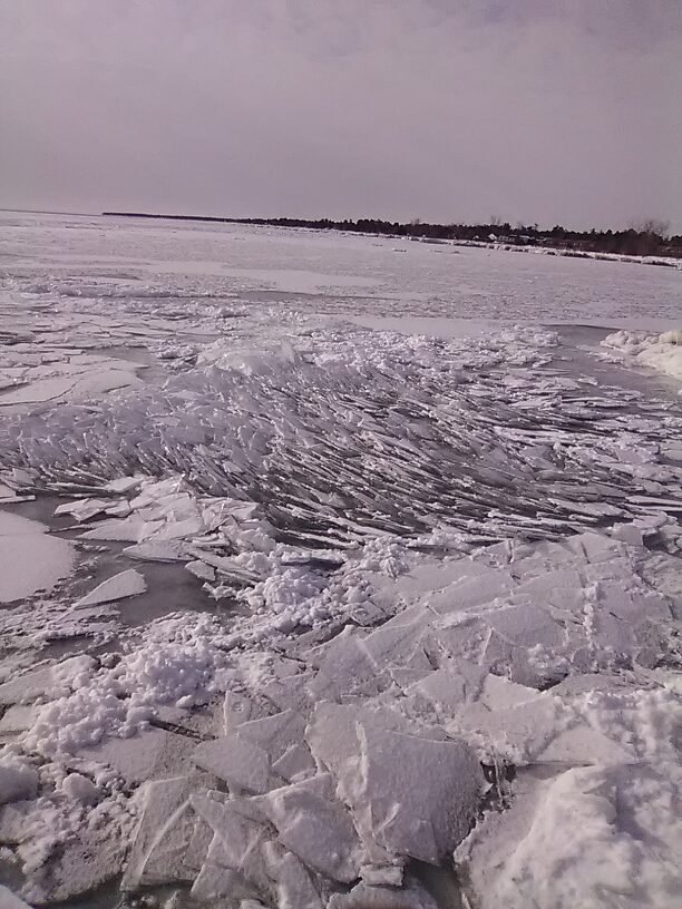 Frozen waves???