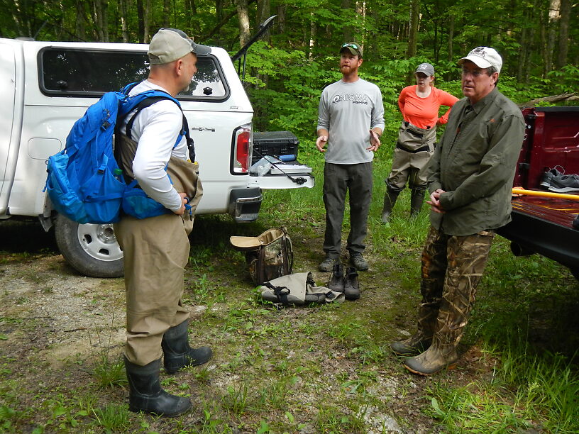 Our non-Affiliated team members from other consulting firms, getting ready for their field day