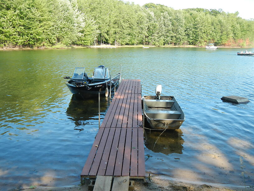 Cowden Lake from Todd's dock