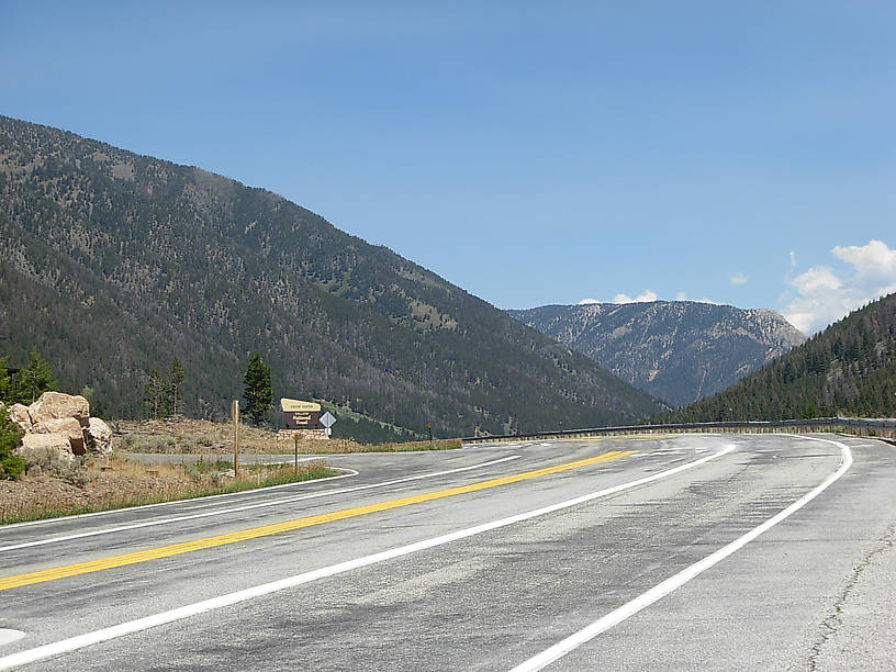 Going up to the Quake Lake visitor center.